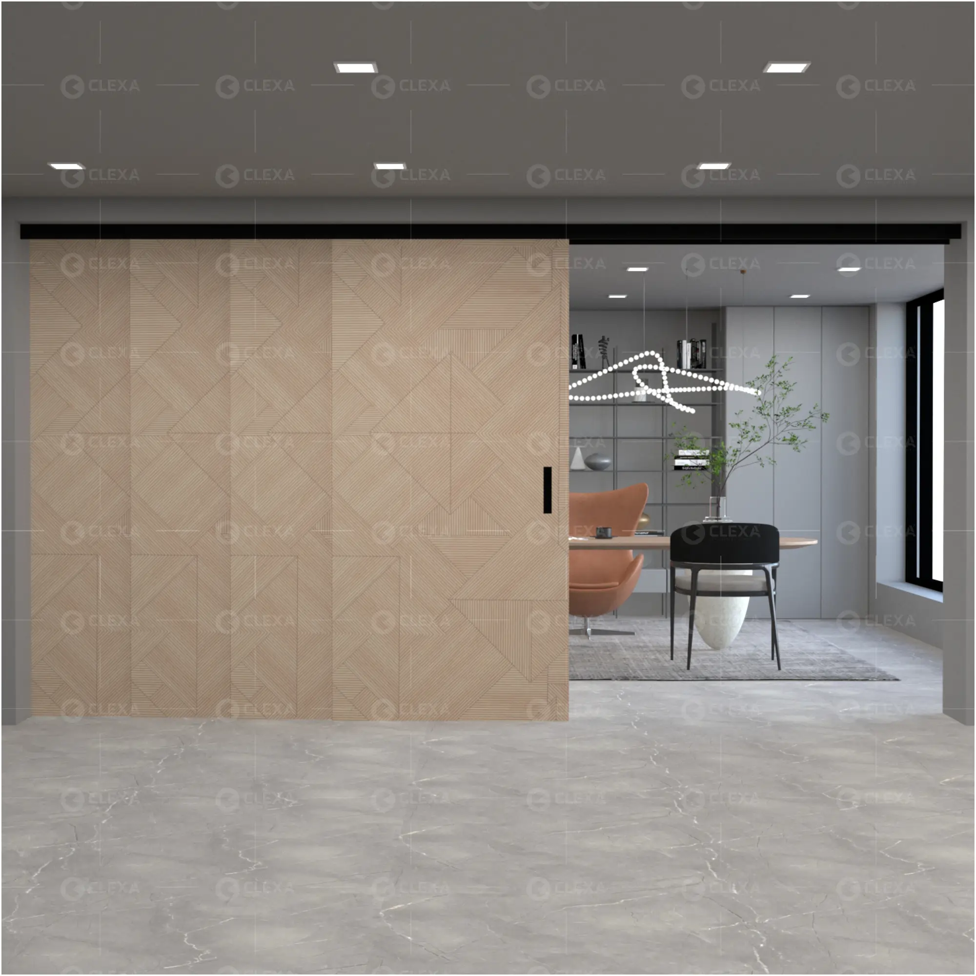 Wooden Telescopic Profile & Fittings